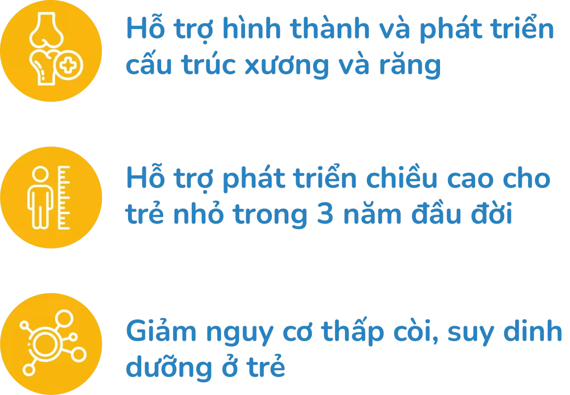 công dụng d3k2 glucankid