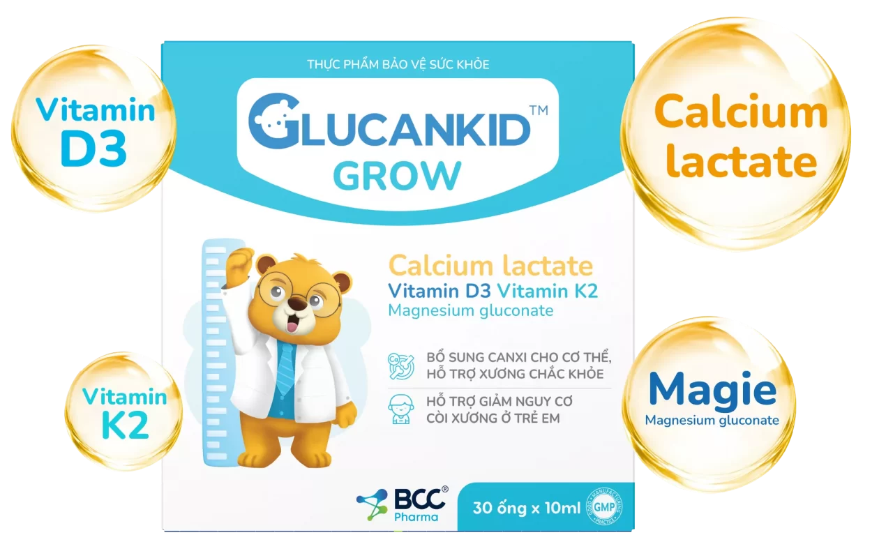 glucankid grow thành phần