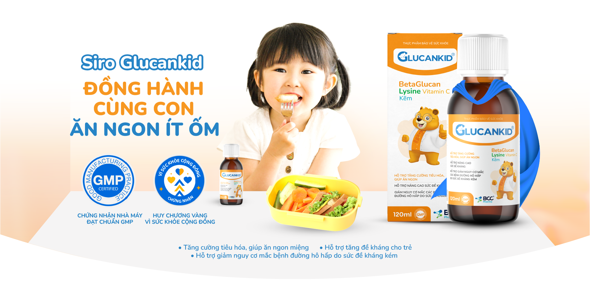 siro glucankid giảm biếng ăn hiểu quả