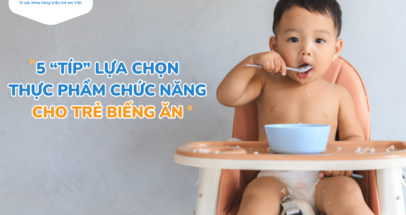 cách lựa chọn thực phẩm chức năng cho trẻ biếng ăn