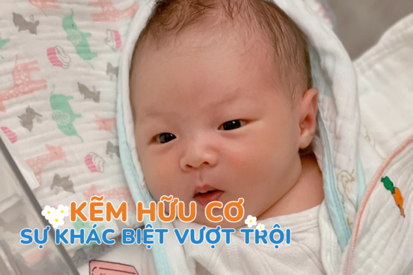 kẽm hữu cơ - Sự khác biệt vượt trội