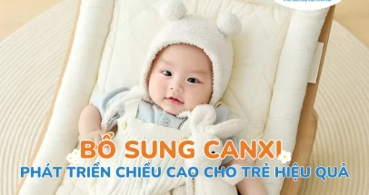 Bổ sung canxi phát triển chiều cao cho trẻ hiệu quả