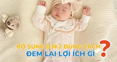 Uống D3K2 đúng cách đem lại lợi ích gì