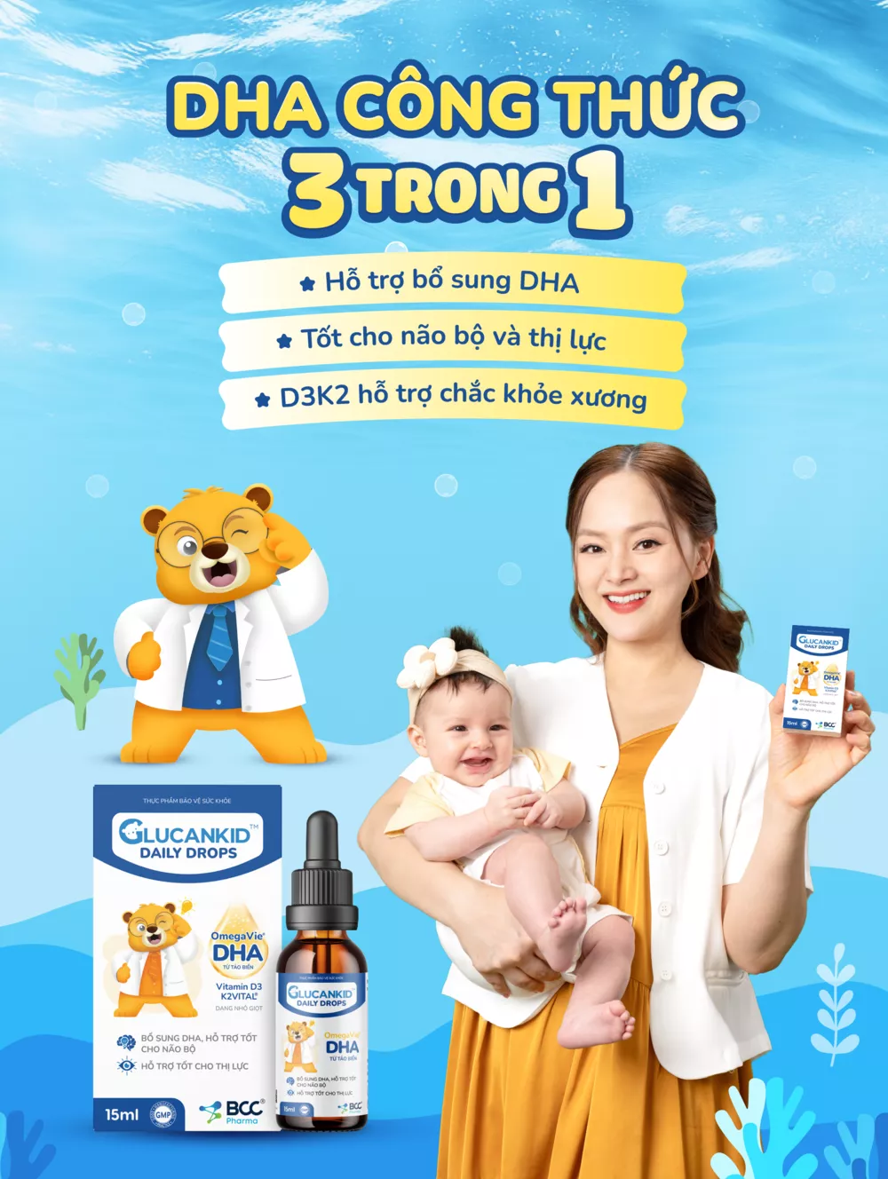 dha cho bé từ 6 tháng tuổi