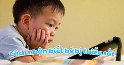 cach-nhan-biet-be-bi-thieu-sat
